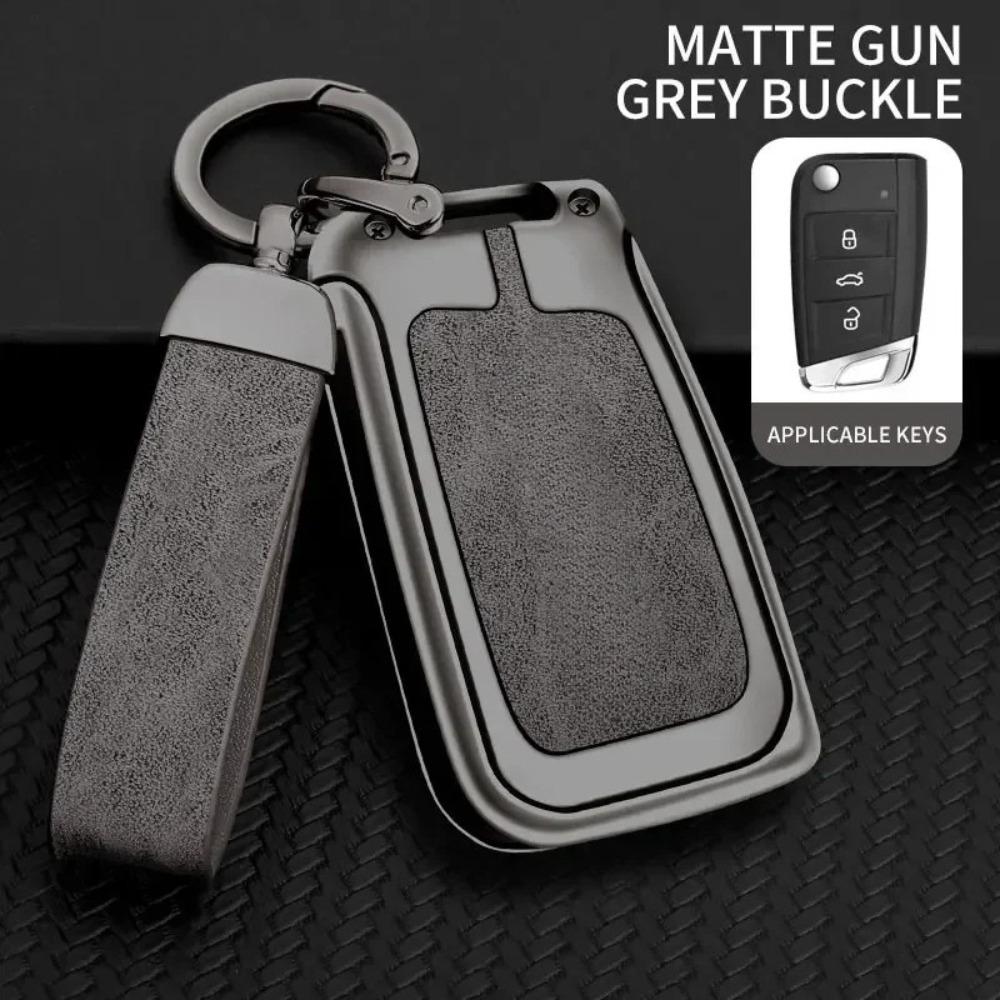 Für Skoda VRS Octavia 1 2 3 Rapid Kodiaq Karoq RS Fabia Kamiq Superb Zinklegierung Auto Schlüsselanhänger Zubehör