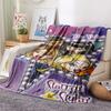 1pz Coperta di Flanella con Stampa Bratz, Alta Qualità per Tutte le Stagioni, Arredamento per la Casa, Calore e Comfort, Perfetta per Regali di Natale
