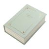 Jewelry Box Magnetic Closure Double Sided Large Capacity Decorative PU Leather Necklace Earrings Holder for Home Green