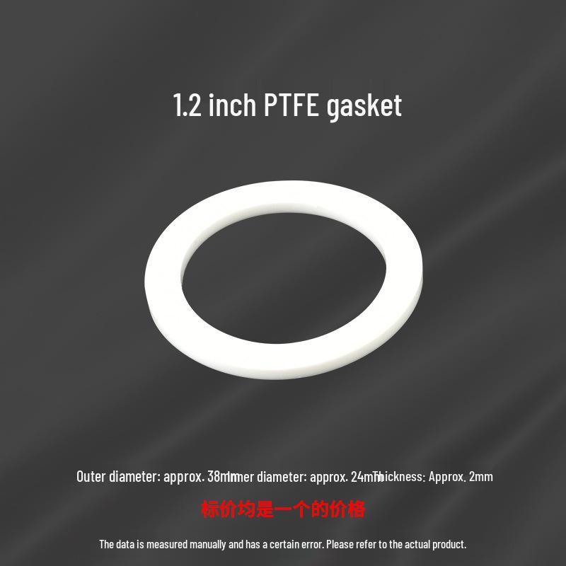 PTFE and Silicone/Nitrile Rubber Gaskets for Gas Pipe Sealing