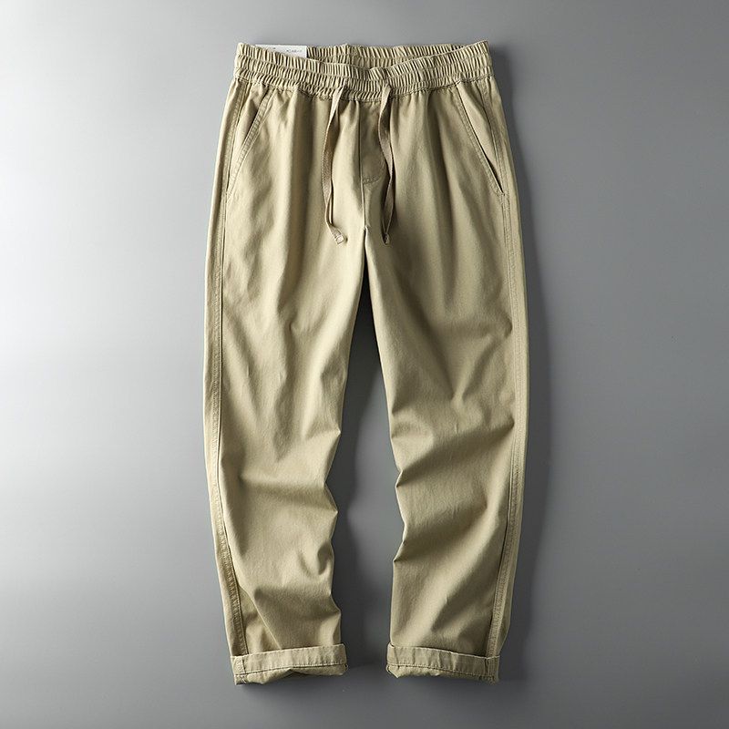 Cut Label Cattle Goods Export Daily Order Cotton Casual Trousers