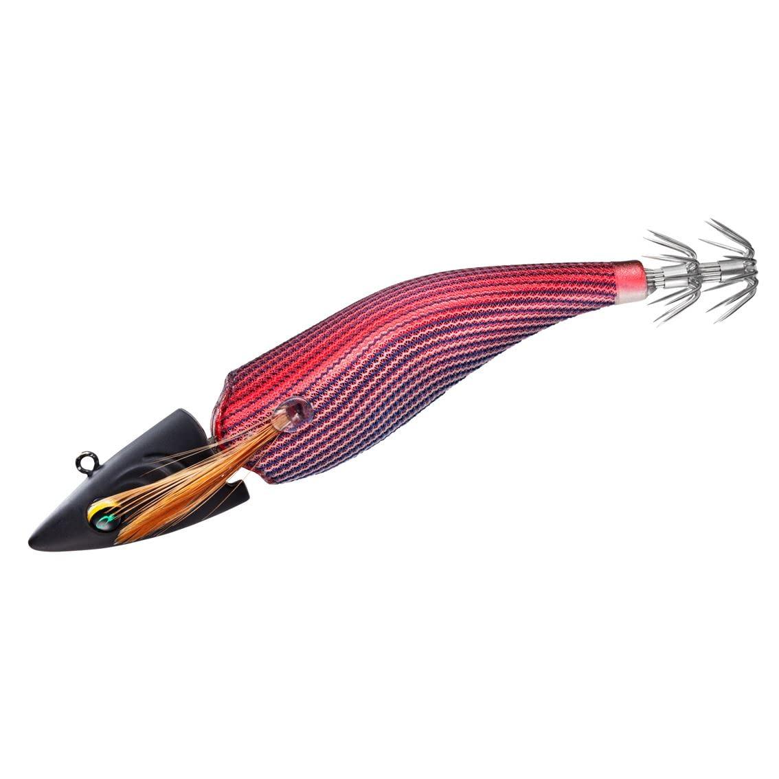 DAIWA Egi Emerald Boat JT3.5-30 Red-Striped Red 3.5-30g