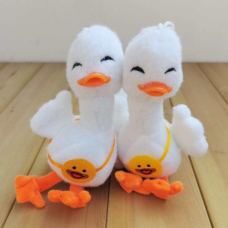 Cartoon Oil Duck Doll Pendant Cute Doll Doll Schoolbag Keychain Hanging Small Gift Plush Toy