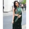 Soft Rangoli Silk  Beautiful Sequence Embroidery Work Saree