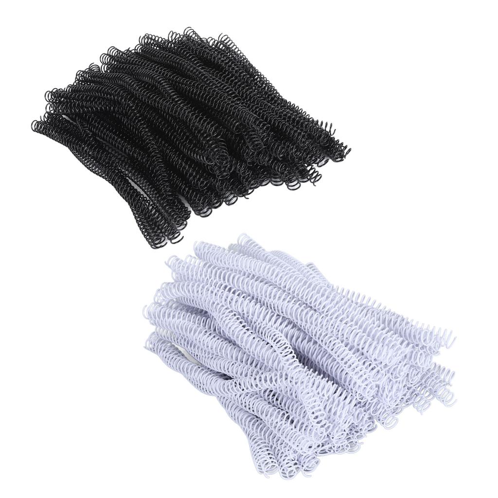 100 Buc. Spire Metalice cu Buclă Simplă 48 de Dinți 4??1 Pas 14.3mm Capacitate 115 Foi Legare Spirală C