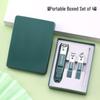 Nail Clipper Set: Home Use Clipper, Anti-Splatter Clippers, Angled Scissors, Foot Care Tools