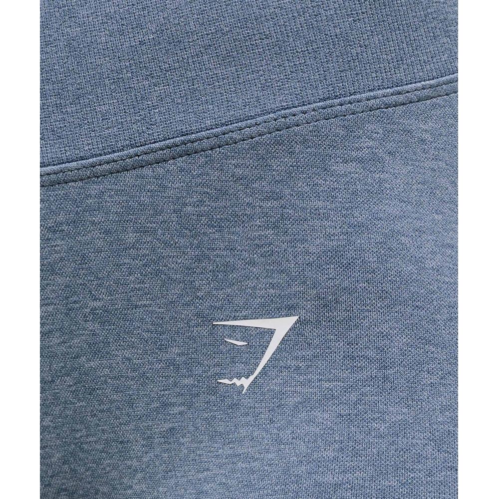 Gymshark Lift Seamless Shorts Worn Blue Peri Blue Marl B6a8i Udss