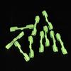 10 Counts Durable Fishing Rod Clips Small Fluorescent Glow Clip Holder Pole Tip