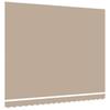 Replacement Canopy Fabric Beige 4 x 3 m Polyester