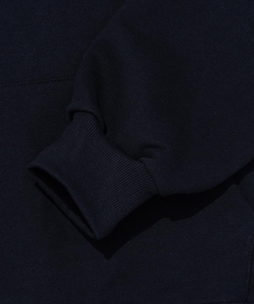 Riding Bike Cat Oversized Hoodie (Navy)