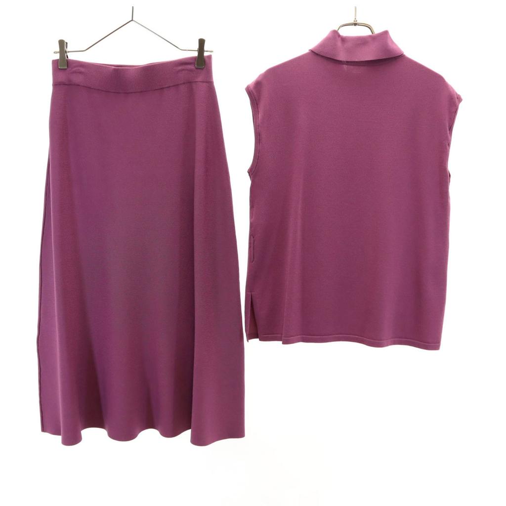 CELFORD No sleeve knit Setup 38 purple Women Used