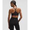 Lululemon Flow Y Mid Support Bra Logo  B C Cup BlaCk
