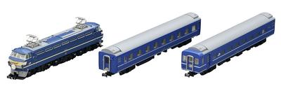 TOMIX N Gauge JR EF66 Type Blue Train Set 98388 Railway Model Electric Locomotive