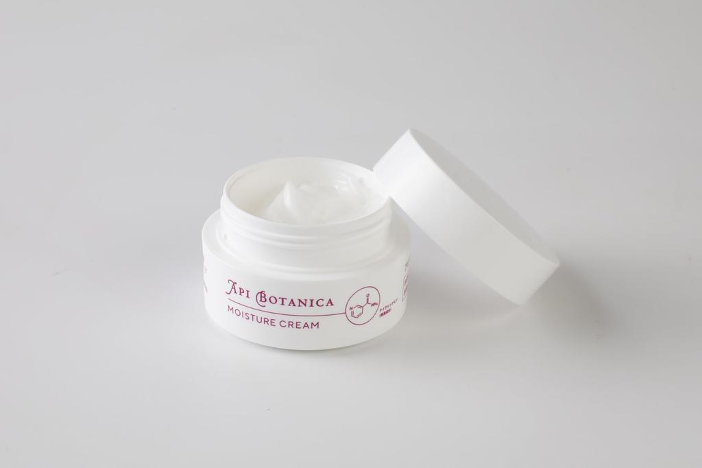 Contains niacinamide Moisturizing cream for sensitive skin Aging care Apibotanica Moisture Cream 30g Total care Highly moisturizing Gentle on the skin