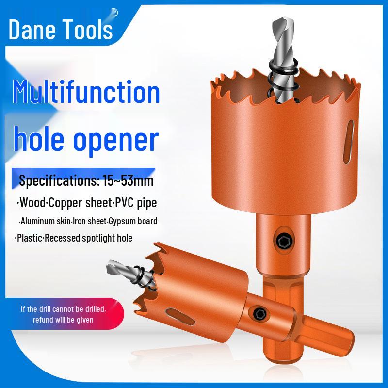 Dain Tools 75mm Bi-metal Multi-function Hole Saw for Wood, Drywall, and Plastic Drilling