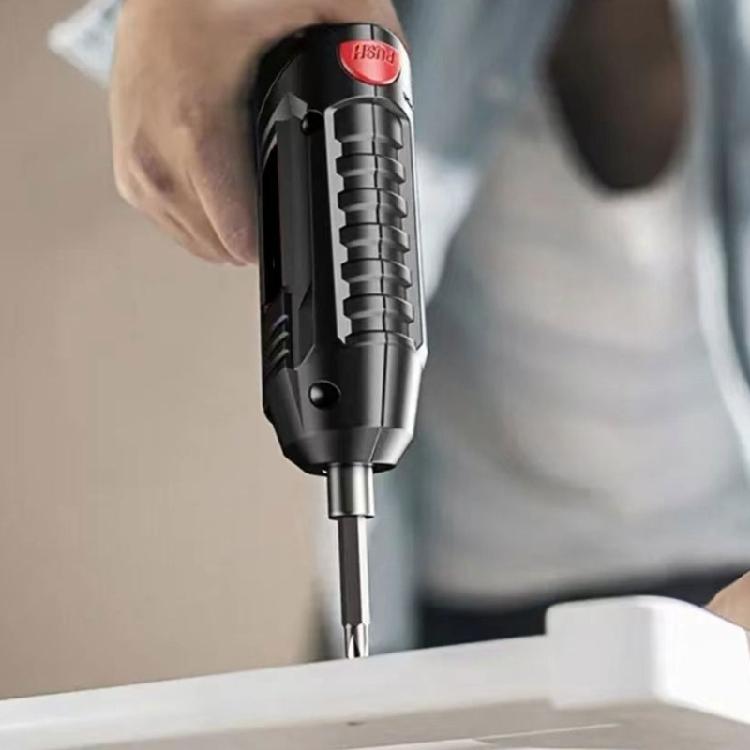 Ergonomic Electric Screwdriver with Adjustable Handle, Perfect for Tight Spaces and Extended Use
