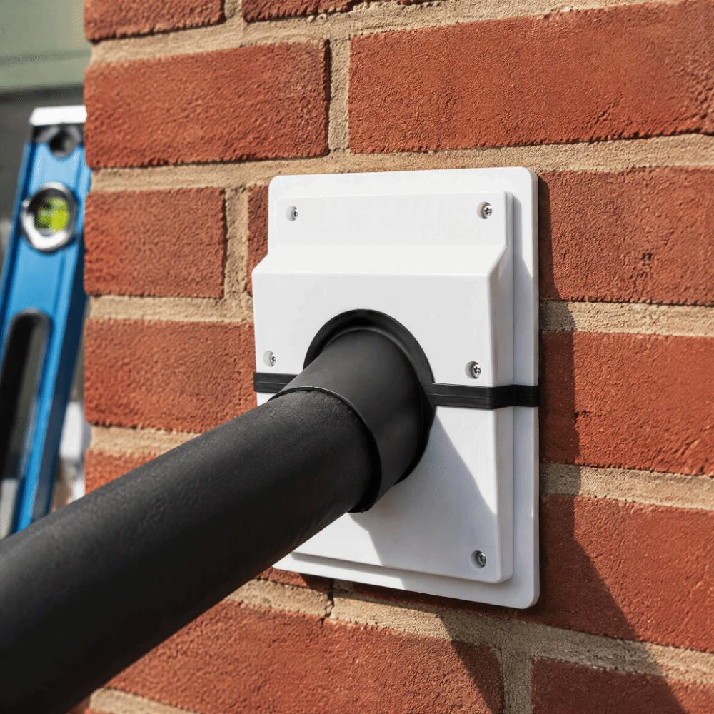 Plastic Line Set Cover Kit Wall Mounted Line Set Cover For Indoor Outdoor Air Conditioner