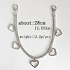 Fashion Metal Shoes Chain Men Women Casual Shoe accessories Side Detachable Shoe Decoration DIY Hip hop punk Shoes Charms