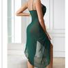 Sexy Mesh See-through Pajamas Sexy Underwear Suspenders Nightgowns Loungewear