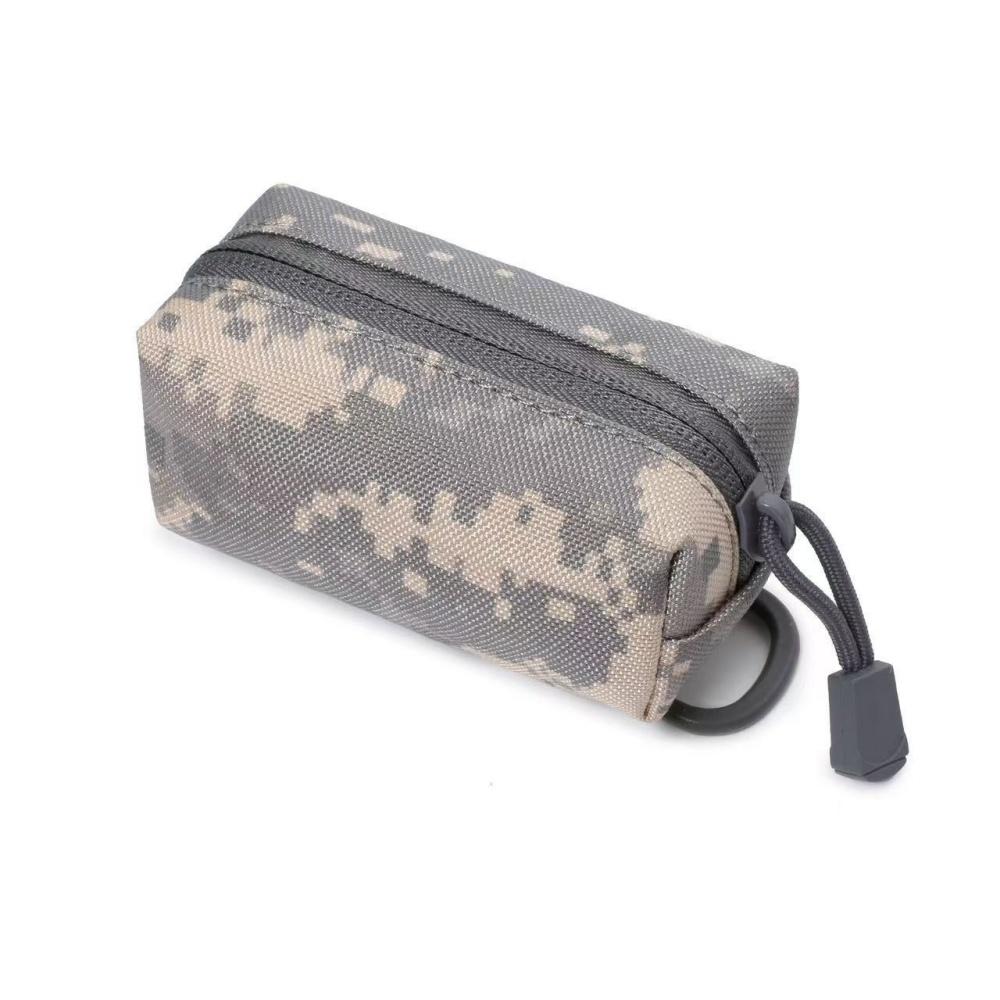 Outdoor Hanging Bag Mini Molle Pouch EDC Wallet Belt Waist Pack Bags Portable Key Organizer Case Men Coin Purse Hiking Camping