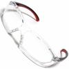 Bercut Clear Safety UV Stylish for and Fit Glasses, Protection, Eyewear, Lightweight, Anti-Fog, Fishing, Motorcycle, Work, Sports, 1071005-F-589a