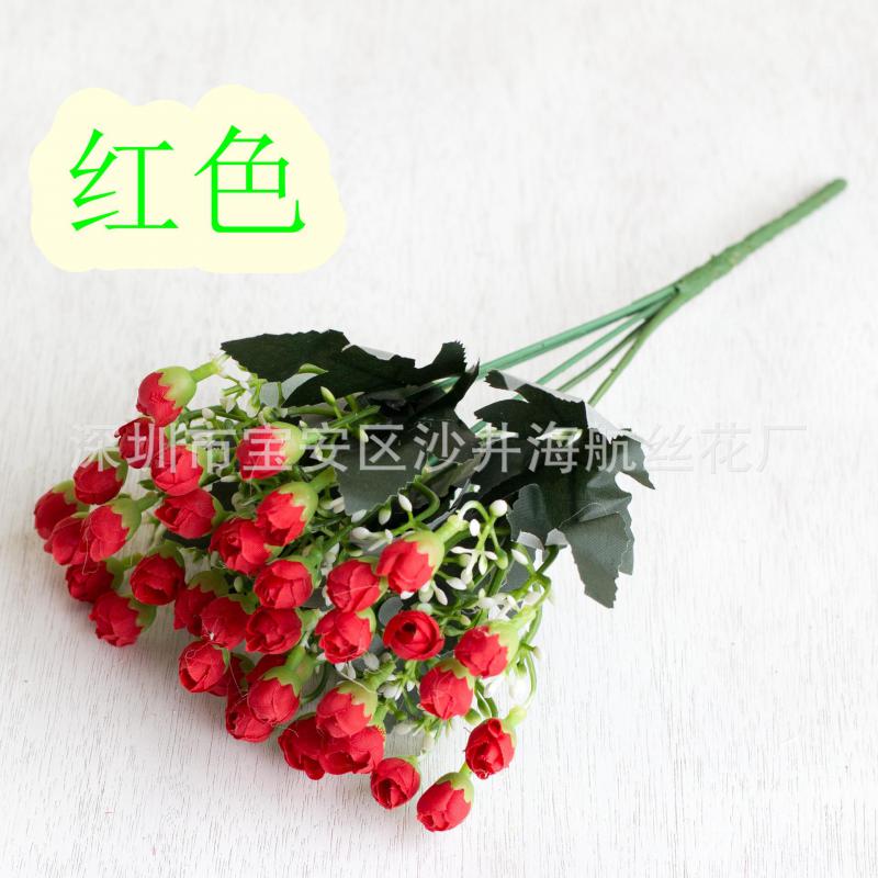 

27 см букет искусственных цветов из розового шелка и пиона, 36 головок, 1 букет, дешевые искусственные цветы для домашнего свадебного украшения в помещении красный