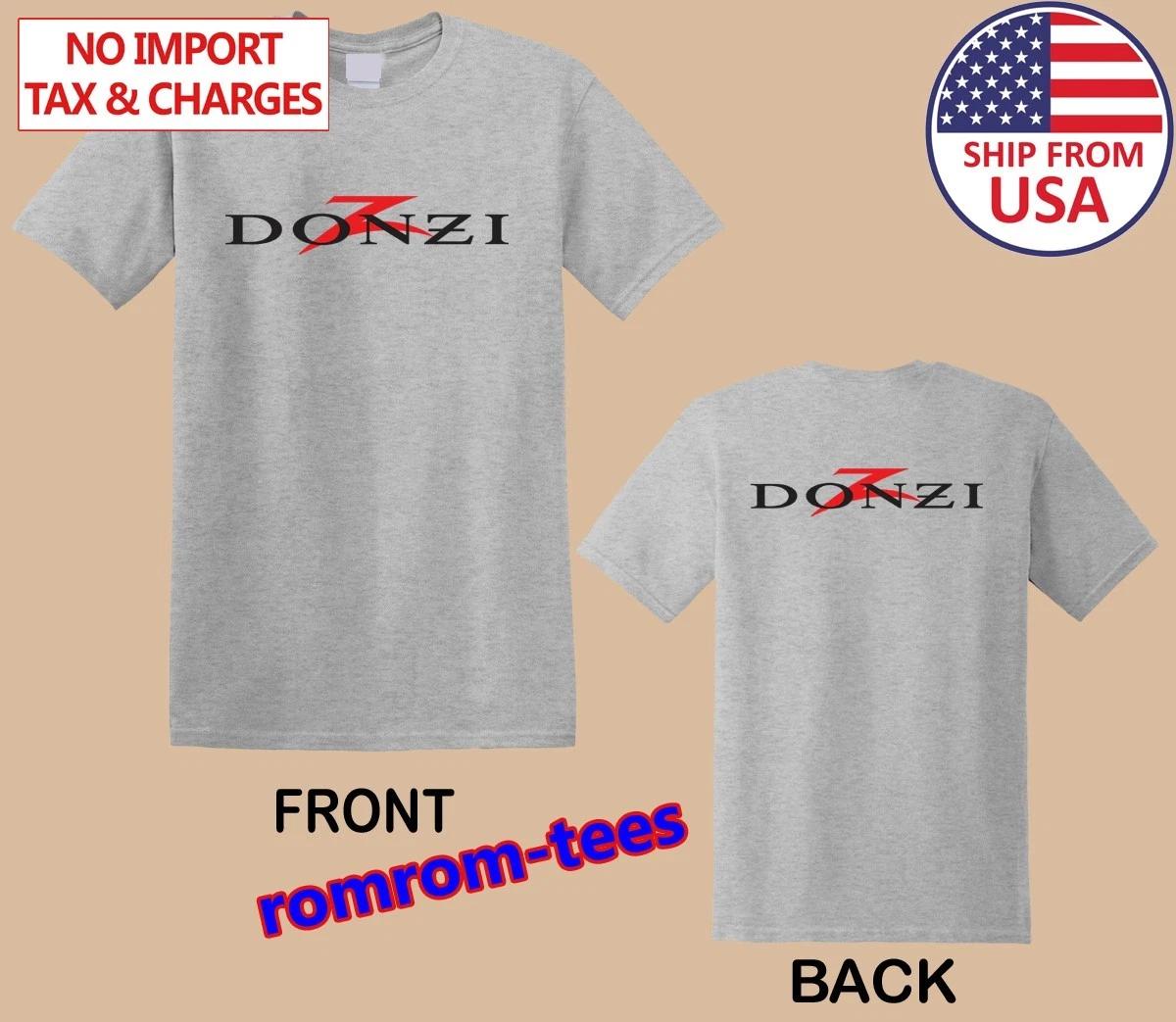 Donzi Boats Gray Size S-5XL 4XL