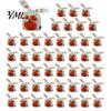 Clear Plastic Snack Pouches for Retail 48 Pcs Halloween Candy Bags, Kids Trick or Treat Goodie Cute Rabbit Portable Bags School Events Ear Small Gift