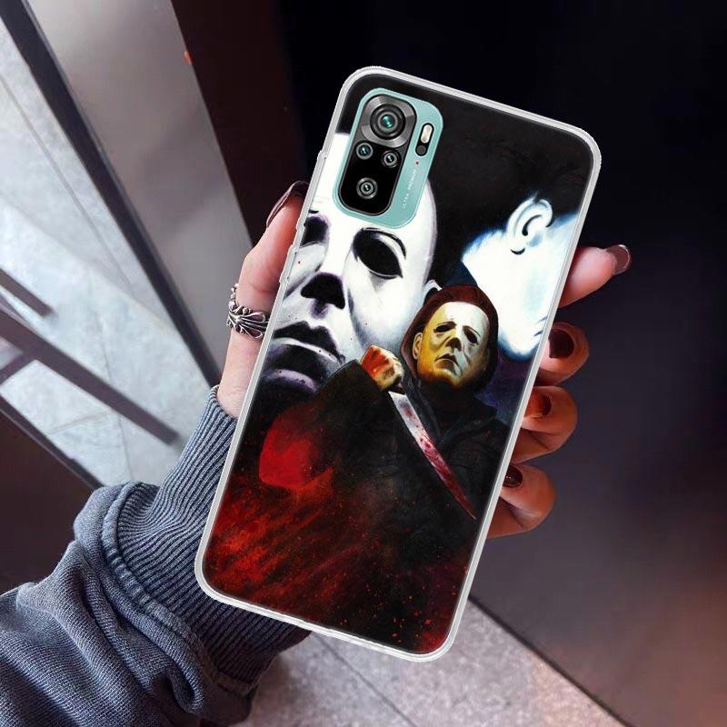 Halloween The Curse Of Michael Myers Horror Phone Case For Xiaomi Redmi Note 10 11 12 13 14 15 Pro Plus 11S 12S 14S 11T 11E 10S