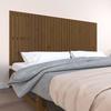 VidaXL Wall-mounted Headboard Honey Brown 204x3x90 Cm Solid Pine Wood 824881