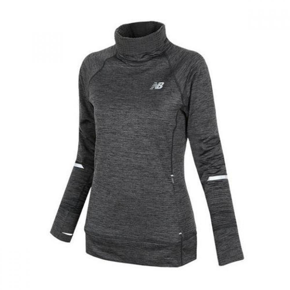 

New Balance New Balance Women S HeaT Pullover Long Sleeve Tee T ShirT Nbnd846232 Bk 85