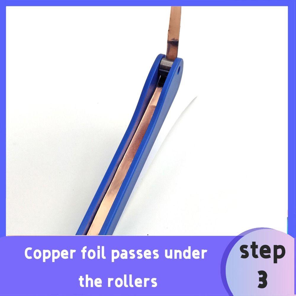 Langlebiger Buntglas Handfoiler Robuster Handfoiler Tragbares Manuelles Folienwerkzeug Buntglas