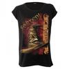 Womens/Ladies Gryffindor Sorting Hat Boat Neck Capped Sleeved T-Shirt