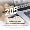 Lexar Card Reader Dual-Slot USB-A USB-C Type-C Reader Up To 205Mb/s 2-in-1 Card Reader SD Card Reader and Micro SD Card Reader for Computer and Phone