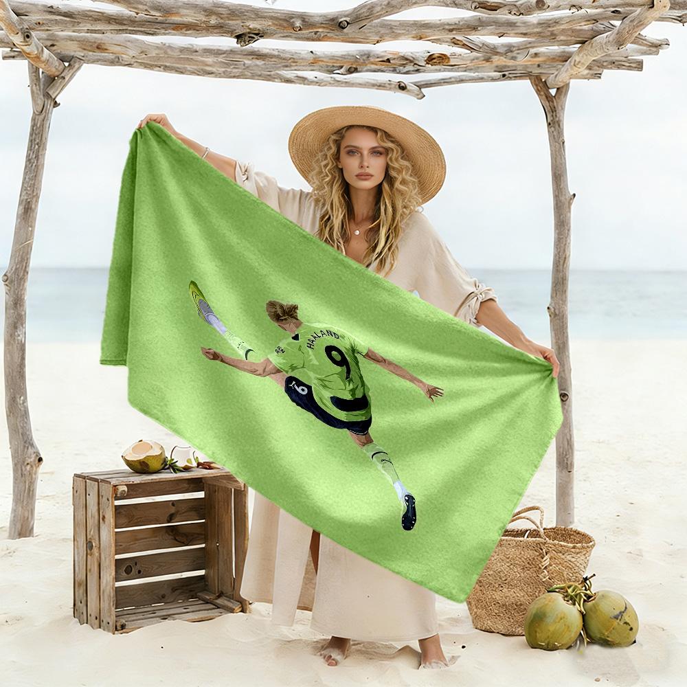 Haaland's Performance Beach Towel Quick-Dry Soft Microfiber Comfortable Lightweight