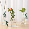 Durable Silicone Plant Propagation Buddy Rabbit/Monkey/Elephant Reusable Plant Stakes Silicone Plant Support Hydroponics System