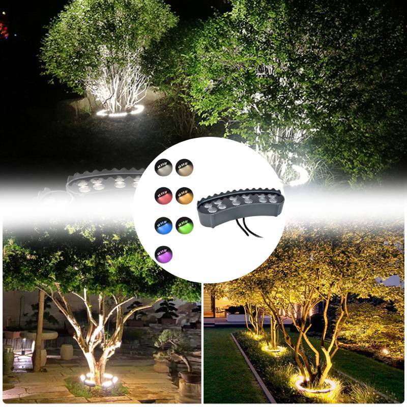 Led Tree Spotlight With High Brightness Aluminum Alloy Material Waterproof Garden Light