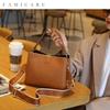 Women's Genuine Leather Handbag Luxury Bucket Style Casual Lady Fashi Shoulder Crossbody Messenger Bag for Girls 2026