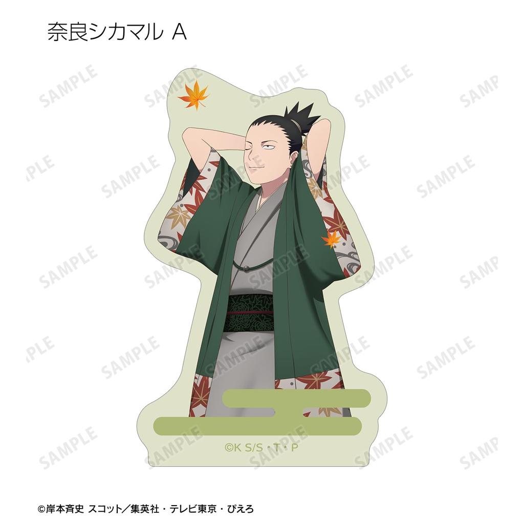 NARUTO Shippuden Original Illustration Autumn Steps Trading Stickers of Ver. Die-Cut (Box 16)