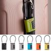 TSA 4 Digit Combination Lock Padlock Cabinet Padlock Portable Luggage Coded Lock  for Travel