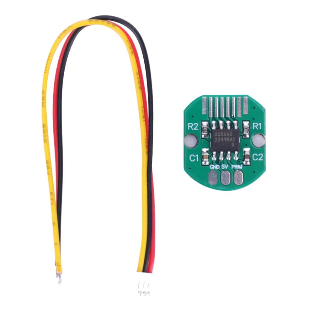 1/2PCS AS5048A/AS5600 Magnetic Encoder PWM/SPI Interface High Precision 14 Bit Brushless Motor AS5048A Encoder SPI/I2C