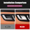 For Mercedes Benz C E S GLC EQE EQS Class W206 W214 X254 W223 V295 V297 Stainless Steel Car Inner Handle Door Bowl Cover Trim