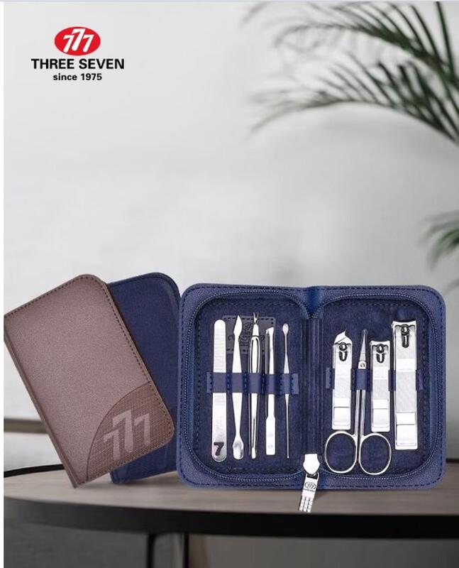 777 THREE SEVEN 9-Piece Nail Clipper Set