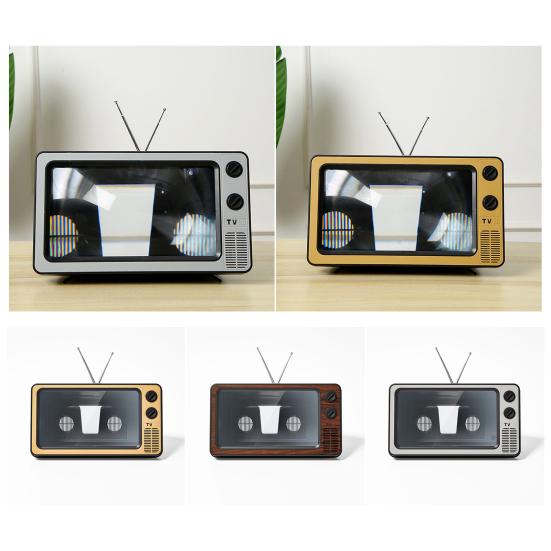 Loupe d'écran 12"/14" pour téléphone portable Amplificateur TV Rétro Écran de téléphone portable Haute définition 3D