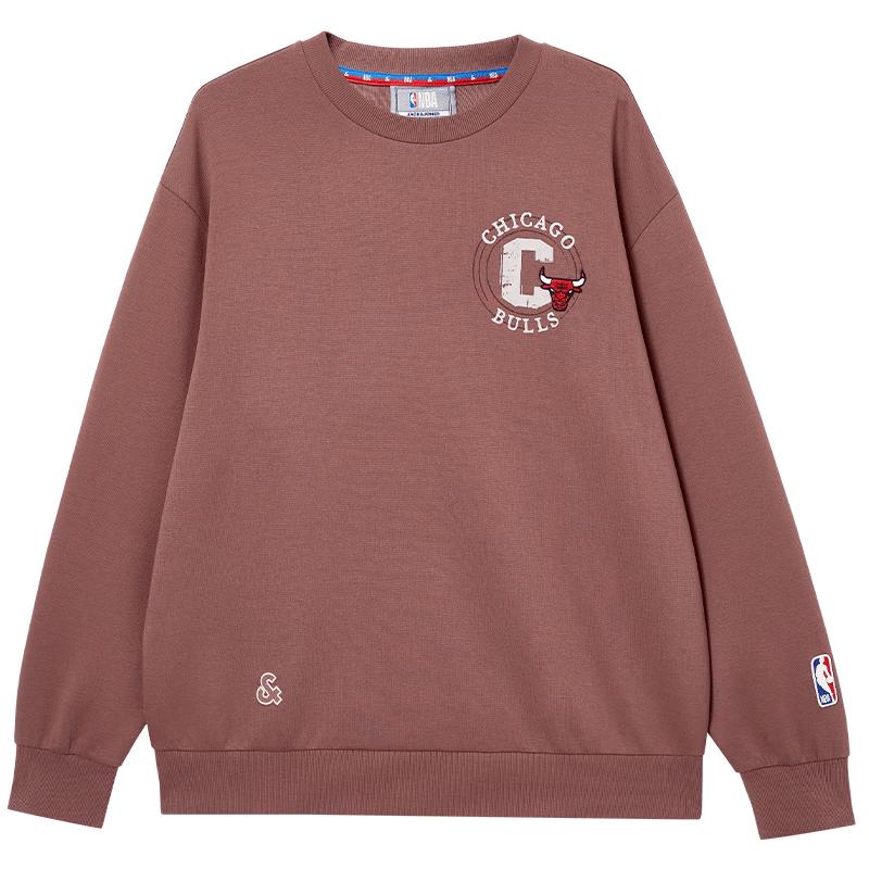 Jack & Jones NBA Chicago Bulls Men s Loose Print Sweatshirt S