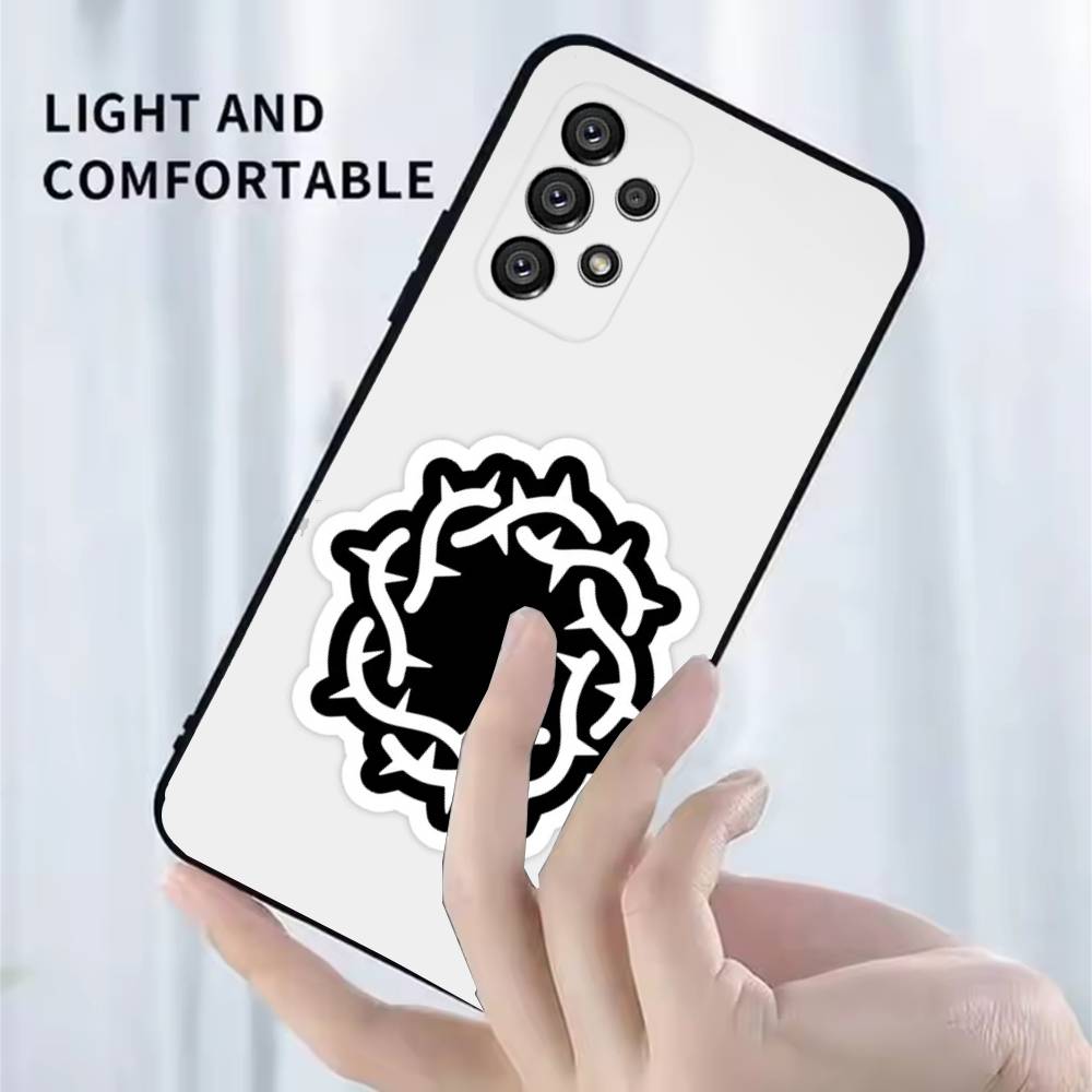 Band O-Omems Handyhülle Für Samsung Galaxy A54 A34 A24 A73 A53 A52 A52S A04S A04E A72 Hülle
