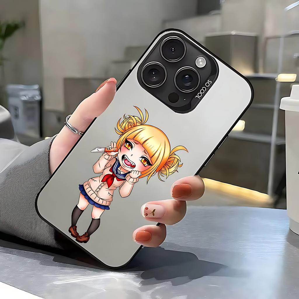 Anime Himiko Toga Cartoon Phone Case For iPhone 17 16e 16 15 14 13 12 11 Mini Pro Max XR XSMAX 8 7 Air Plus Anti Fall Back Cover