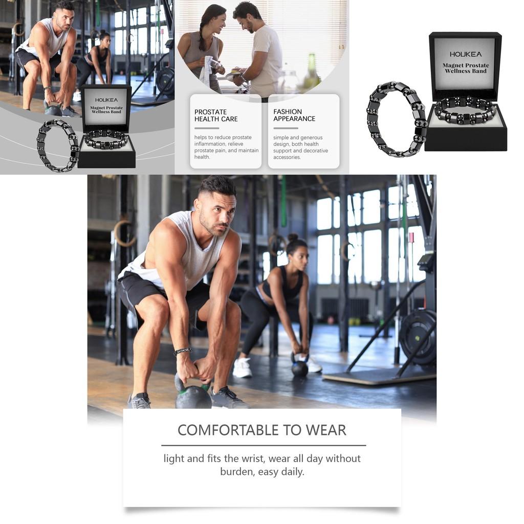 Houkea Male Care Bracelet Stylish Accessory For Gentle Body Care And Daily Wear