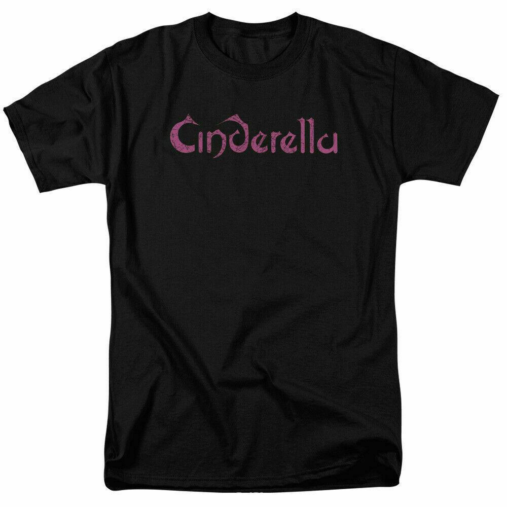 26 Cinderella Logo T Shirt Licensed Rock n Roll Band Merch Music Concert Tee Black Unisex T-Shirt M