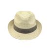 Exported To Europe and the United States, High-quality Raffia British Small Edge Crimped Top Hat Women's Sunshade and Sun Protection Panama Straw Hat
